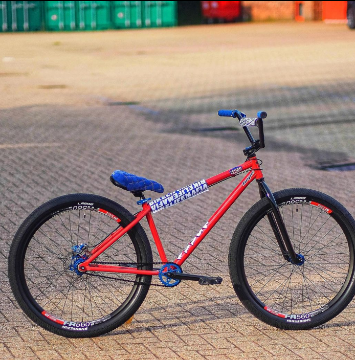 Custom bike - Bomma 26” pomegranate cruiser 